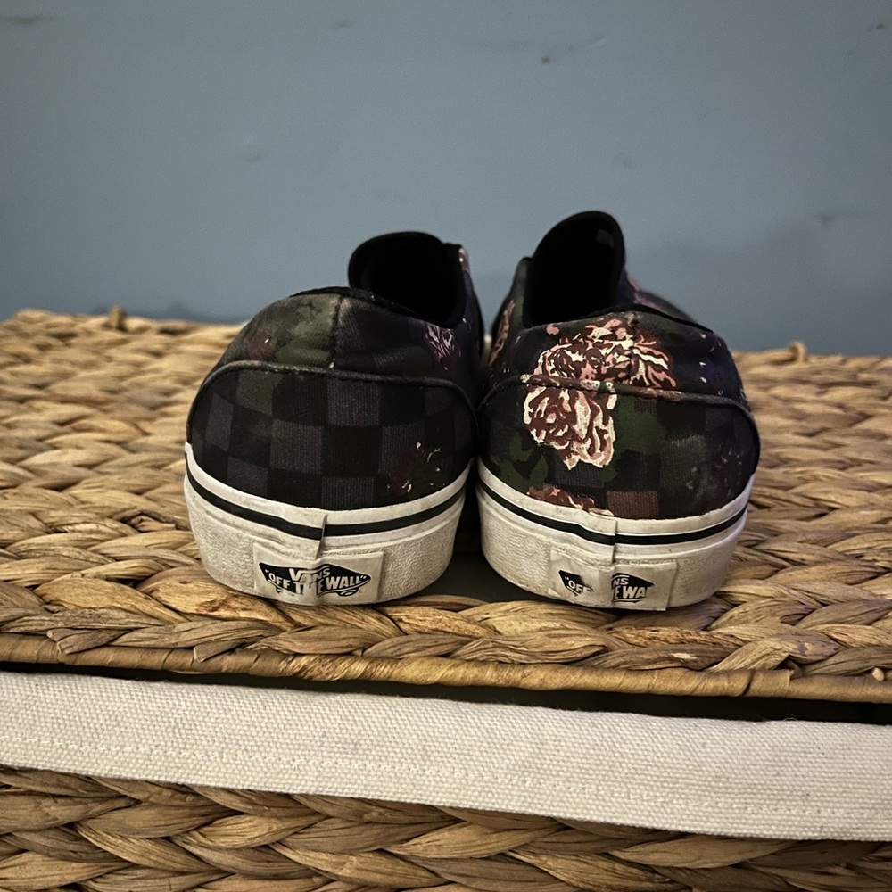 Women’s Rose Petal Flower Vans size 8 - Picture 4 of 7